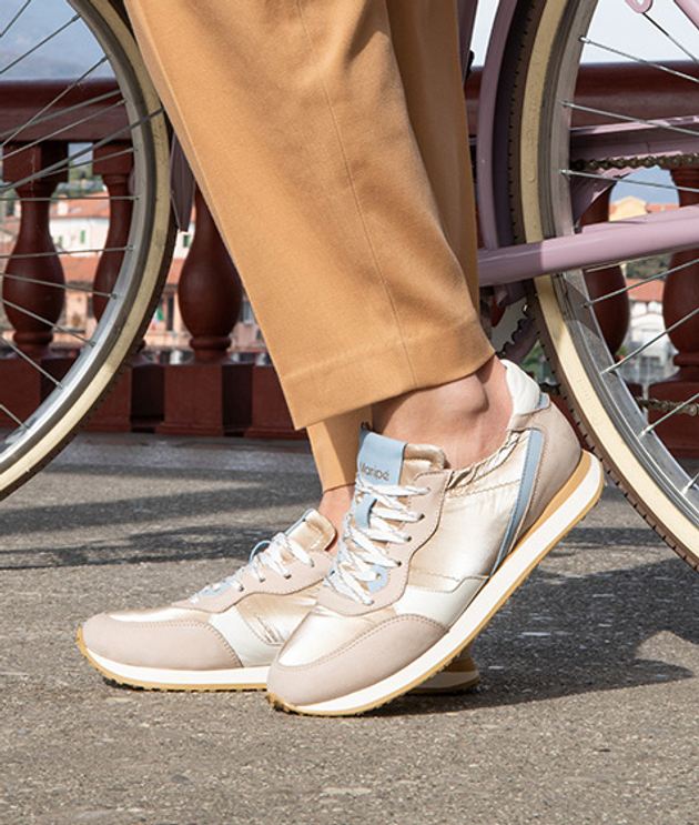 Maripé PATTY PIOPPINO sneaker in beige