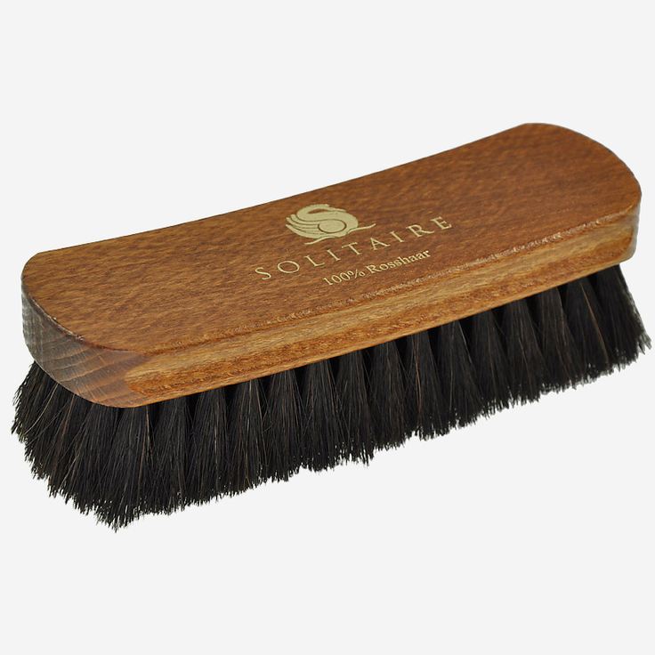 Solitaire Glossy Brush Exclusive - black - front view