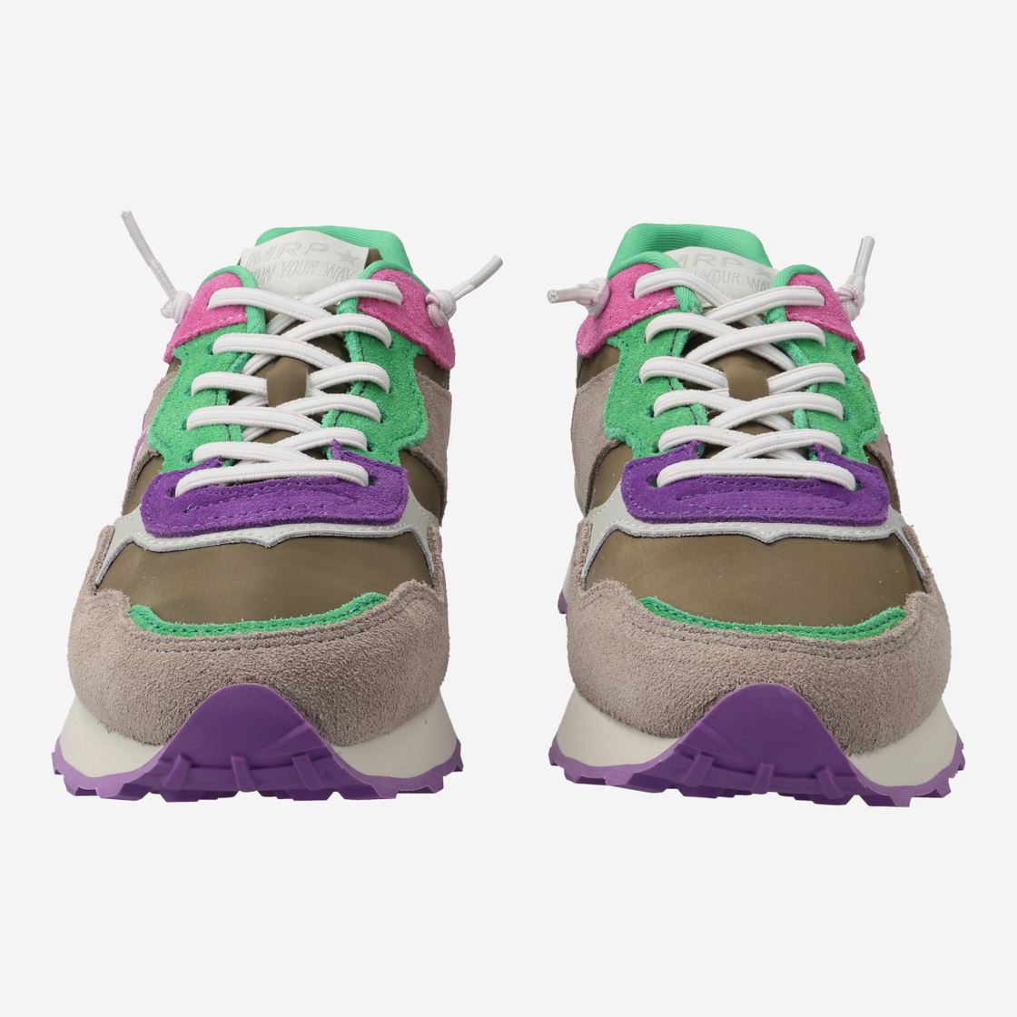 MRP MRP47 - Olive/ Purple/ Green - Front view