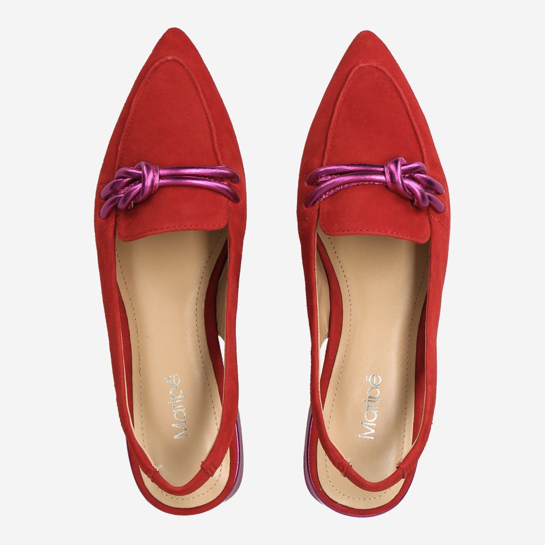 Maripé SILVIA-51-MA - Red, combined - Sole