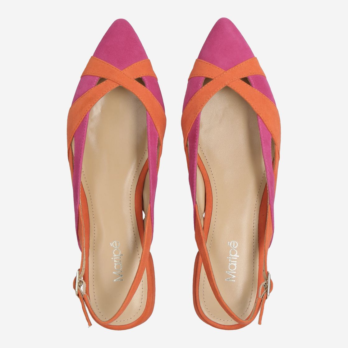 Maripé ANOUK - Orange / Pink - Sole